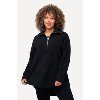 Sweat-shirt en polaire à col montant ULLA POPKEN