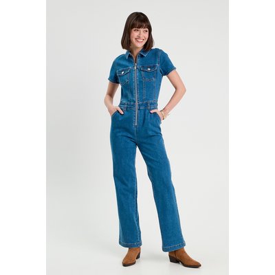 Combinaison pantalon en jean CACHE CACHE