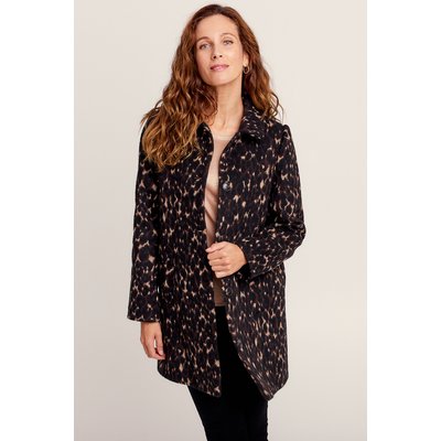 Manteau droit col à revers BREAL