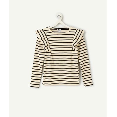 T-shirt manches longues imprimé à rayures 3-12 ans TAPE A L'OEIL