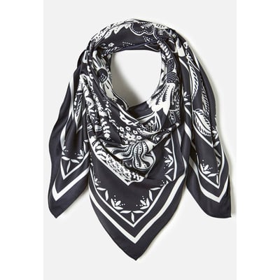 Foulard carré imprimé végétal DAMART
