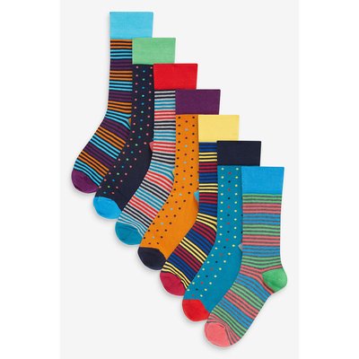 Chaussettes à rayures, lot de 8 paires NEXT