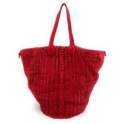 Sac cabas en cuir vintage tressé MISS SELAH OH MY BAG