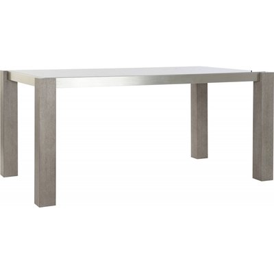 Table de salon chêne et aluminium, Moderno RECOLLECTION