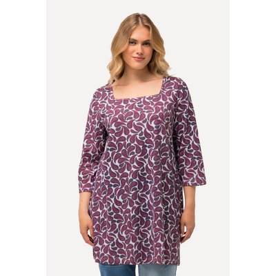 T-shirt motif cachemire. Manches ULLA POPKEN