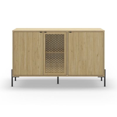 Buffet 3 Portes et Pieds en Métal L120 cm - Inca CALICOSY