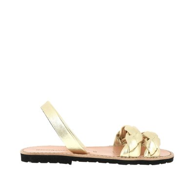 Sandales en cuir AVARCA CABRERA METAL MINORQUINES