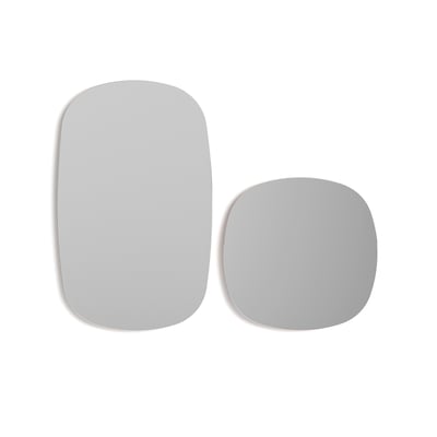 Lot de 2 miroirs organiques à suspendre, ECLIPSE HERDASA