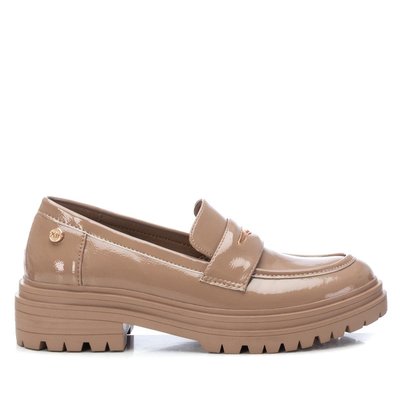 Mocassin plate avec semelle en caoutchouc XTI