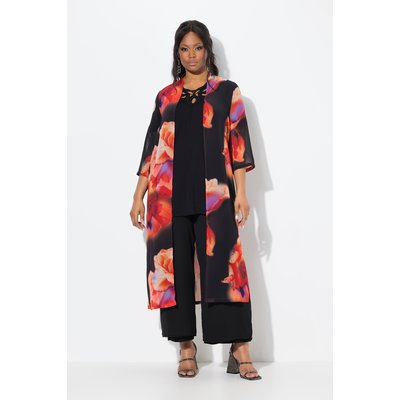 Veste en mousseline à fleurs ULLA POPKEN
