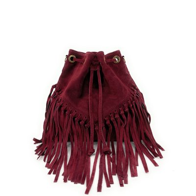 Sac bourse en cuir nubuck APONI OH MY BAG