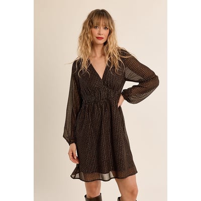 Robe courte imprimée MOLLY BRACKEN