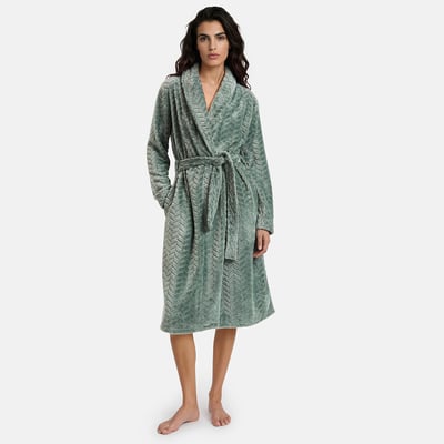 Vestaglia in pile goffrato ANNE WEYBURN