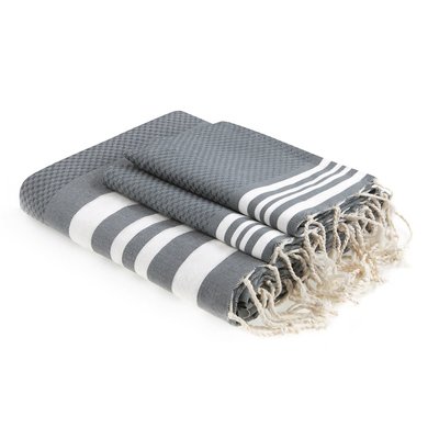Foutas de bain (1+2) coton HAMPTONS FEBRONIE