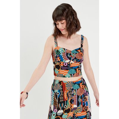 Bustier cropped bretelles CACHE CACHE
