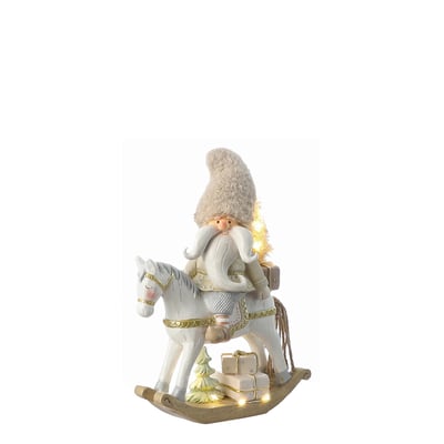 Figurine père noël avec LED artificielle H26 PLAY SIA DECO
