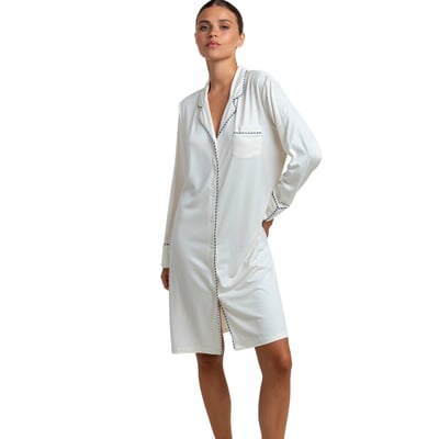 Chemise de nuit manches longues Luxury Pearl ADMAS