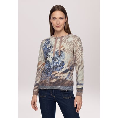 Pull-over en fine maille à fils de fil textile BETTY BARCLAY