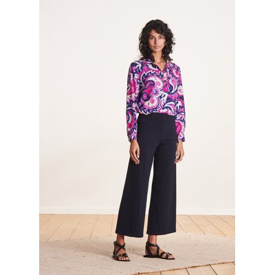 Pantalon cropped en maille LA FEE MARABOUTEE