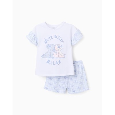 Pyjama en Coton à Volants 'Lilo et Stitch' ZIPPY