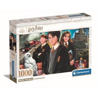 Compact 1000 pièces - harry potter CLEMENTONI