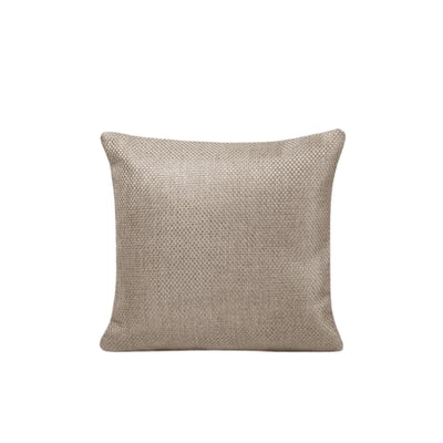 Housse de coussin en Tissage toile à l'effet satiné  COCONUT MADURA