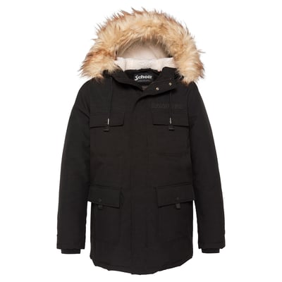 Parka à capuche avec imitation fourrure amovible SCHOTT