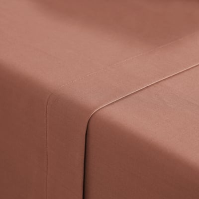 Unifarbenes Leintuch aus Polybaumwolle Scenario LA REDOUTE INTERIEURS