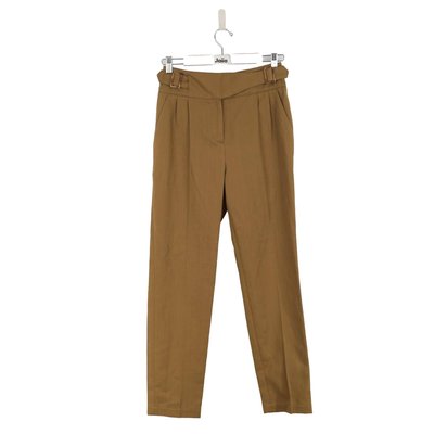 Pantalon droit en coton - Très Bon État SEZANE