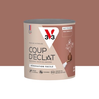 Peinture murale Coup d'éclat® Mat Poudré, Les roses V33