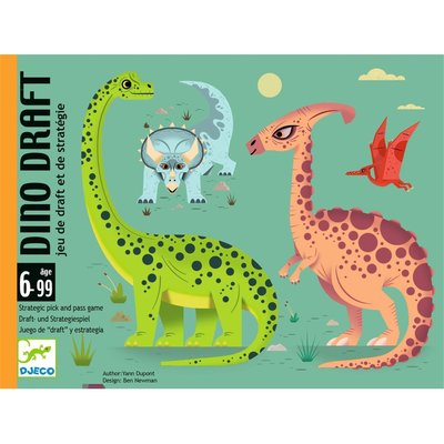 Jeu de draft et de stratégie Dino Draft DJECO