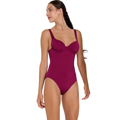 Maillot de bain une pièce armaturé multipositions Palma LISCA