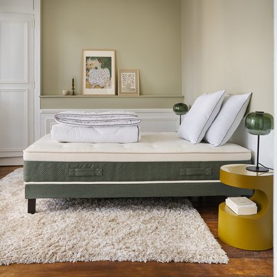 Ensemble matelas Hybride mixte + sommier LA REDOUTE INTERIEURS