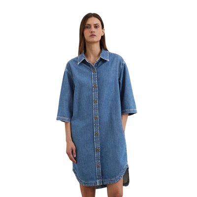 Robe en jean regular en mélange Organic Cotton Lyocell MARC O'POLO