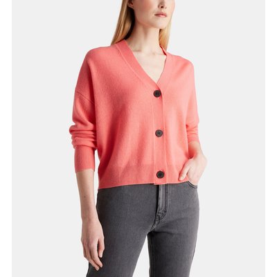 Cardigan Court Tabiola Laine Et Cachemire Responsable Femme GALERIES LAFAYETTE