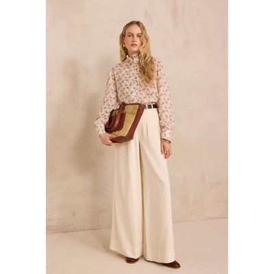 Blouse imprimée à manches longues en coton SALIA Maison 123