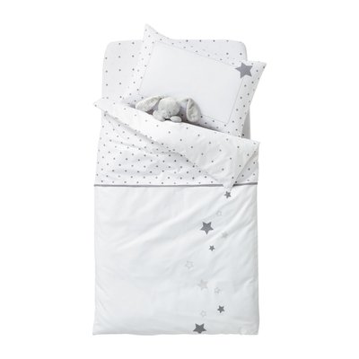 Housse de couette PLUIE D'ETOILES Oeko-Tex® VERTBAUDET