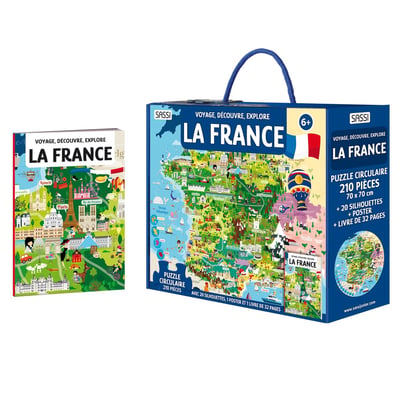 Voyage, découvre, explore - La France SASSI JUNIOR