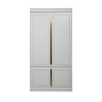 Armoire 2 portes en pin ORGANIZE BEPUREHOME