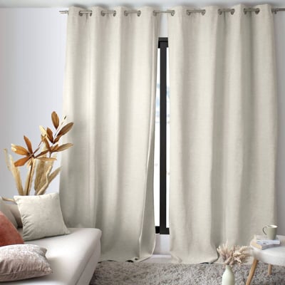 Rideau thermique isolant verso polaire 140x260 DECORATIE