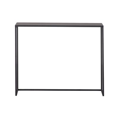 Console industrielle en métal noir L100 cm KARL MILIBOO