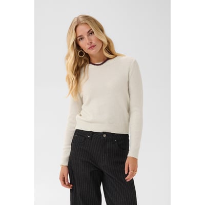 Pullover tricoté CREAM