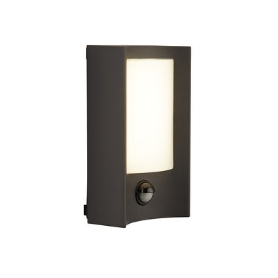 Outdoor LED Wall Light With Sensor - Grey SO'HOME