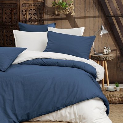 Housse de couette en percale lavée HOME WASHED SENSEI MAISON