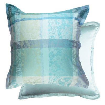 Taie d'oreiller satin de coton MILLE DENTELLES GARNIER-THIEBAUT