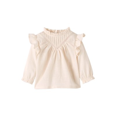 Blouse blanche bebe fille La Redoute