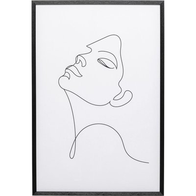 Tableau femme tracée KARE DESIGN