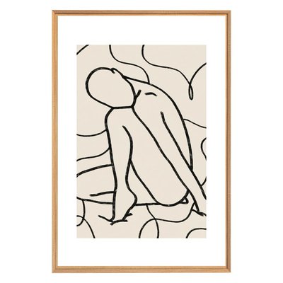 Tableau Mural Encadré Silhouette ILLUSTRATION CEANOTHE