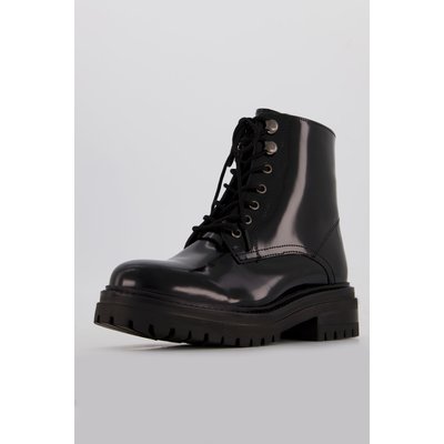 Bottines, cuir verni, laçage montagnard ULLA POPKEN