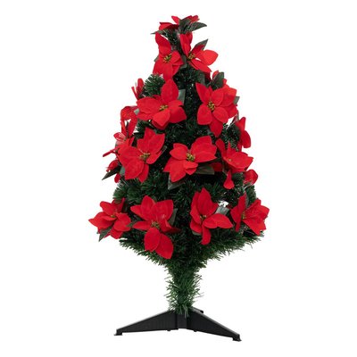 Sapin fibre optique intérieur "Riga" 34 fibres H90cm + transfo FEERIC LIGHTS & CHRISTMAS
